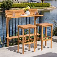 Image result for Balcony Bar Table
