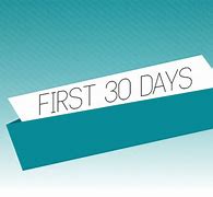 Image result for The First 30 Days Book