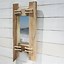 Image result for Unique Wood Framed Mirrors