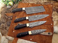 Image result for Us Handmade Damascus Chef Knife