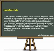 Image result for indefectible