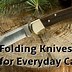 Image result for Folding Blade Knife
