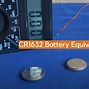 Image result for CR1632 Battery Equivalent Chart