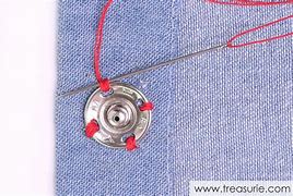Image result for How to Sew-On Snaps
