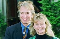 Image result for Alan Rickman and Wife