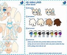 Image result for Anime Plush Template