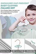 Image result for Baby Clothes Hangers with Clips
