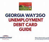 Image result for Georgia Unemployment Card