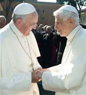 Image result for Ratzinger Pope Handshake