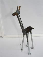 Image result for Metal Giraffe Sculpture Garden