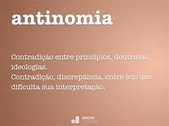 Image result for antinomia