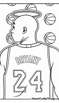 Image result for NBA Basket Ball Stars Coloring Sheets