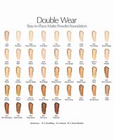 Image result for Colors of Double Wear Foundation