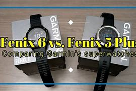 Image result for fenix 5 vs 6
