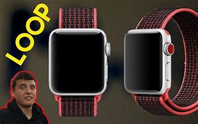 Image result for Apple Watch Nike Sport Loop Black Birhgt Crimson MacRumors