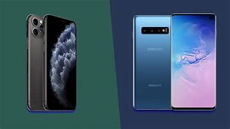Image result for Samsung 5 vs iPhone 10