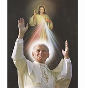 Image result for Pope John Paul II and Divine Mercy