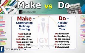 Image result for Make vs Do Online Game