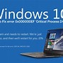Image result for Windows 10 BSOD
