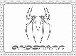 Image result for Spider-Man Logo Coloring Pages Printable