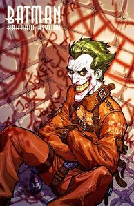 Image result for Batman Arkham Asylum Joker Comic