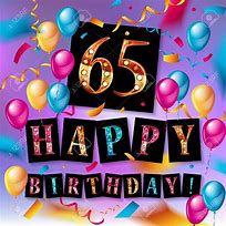 Image result for 65 Years Old Clip Art