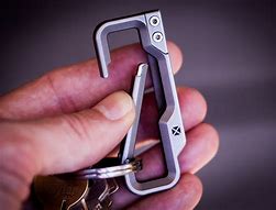 Image result for Carabiner Clip for Keys