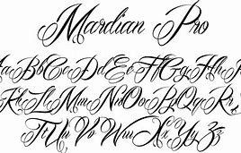 Image result for Fancy Cursive Letters Tattoos