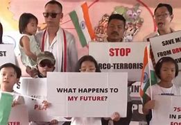 Image result for Hyderabad On Manipur Violence