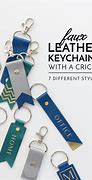 Image result for Faux Leather Keychain