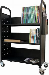 Image result for MCM Library Book Cart