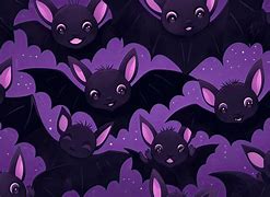 Image result for Purple Bats Aesthetics