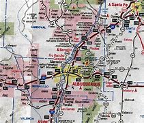 Image result for Northern New Mexico Road Map