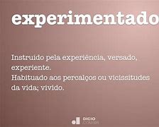 Image result for experimentado