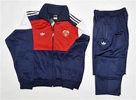 Image result for Old School Adidas Tracksuit Blue