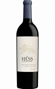 Image result for The Hess Collection Cabernet Sauvignon mount Veeder