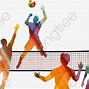 Image result for Volleyball Clip Art Silhouette
