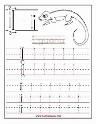 Image result for Letter II Tracing Worksheets