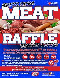 Image result for Monthly Meat Raffle Poster