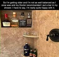 Image result for Bar in Shower Meme