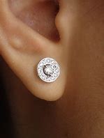 Image result for Apple Diamond Earrings