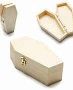 Image result for Wooden Coffin Box