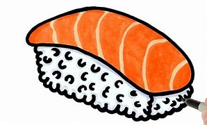 Image result for How to Draw Sushi