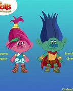 Image result for Trolls Princess Poppy and Branch