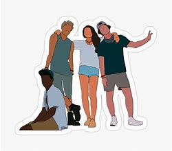 Image result for Outer Banks Themed Stickers
