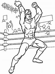 Image result for Wrestling Match Coloring