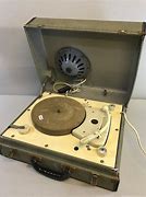 Image result for Vintage Battery Operated Record Player