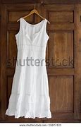 Image result for White Dress On Hanger