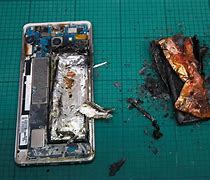 Image result for Exploded Phone Battery