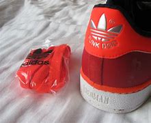 Image result for Red Adidas Superstar Shoes
